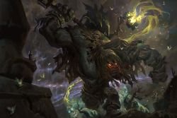 Yorick by Mike Azevedo HD Wallpaper Fan Art Artwork League of Legends lol