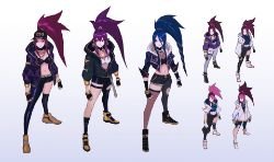 K/DA Akali Concept (Exploration) by Jesse Li HD Wallpaper Background Fan Art Artwork League of Legends lol