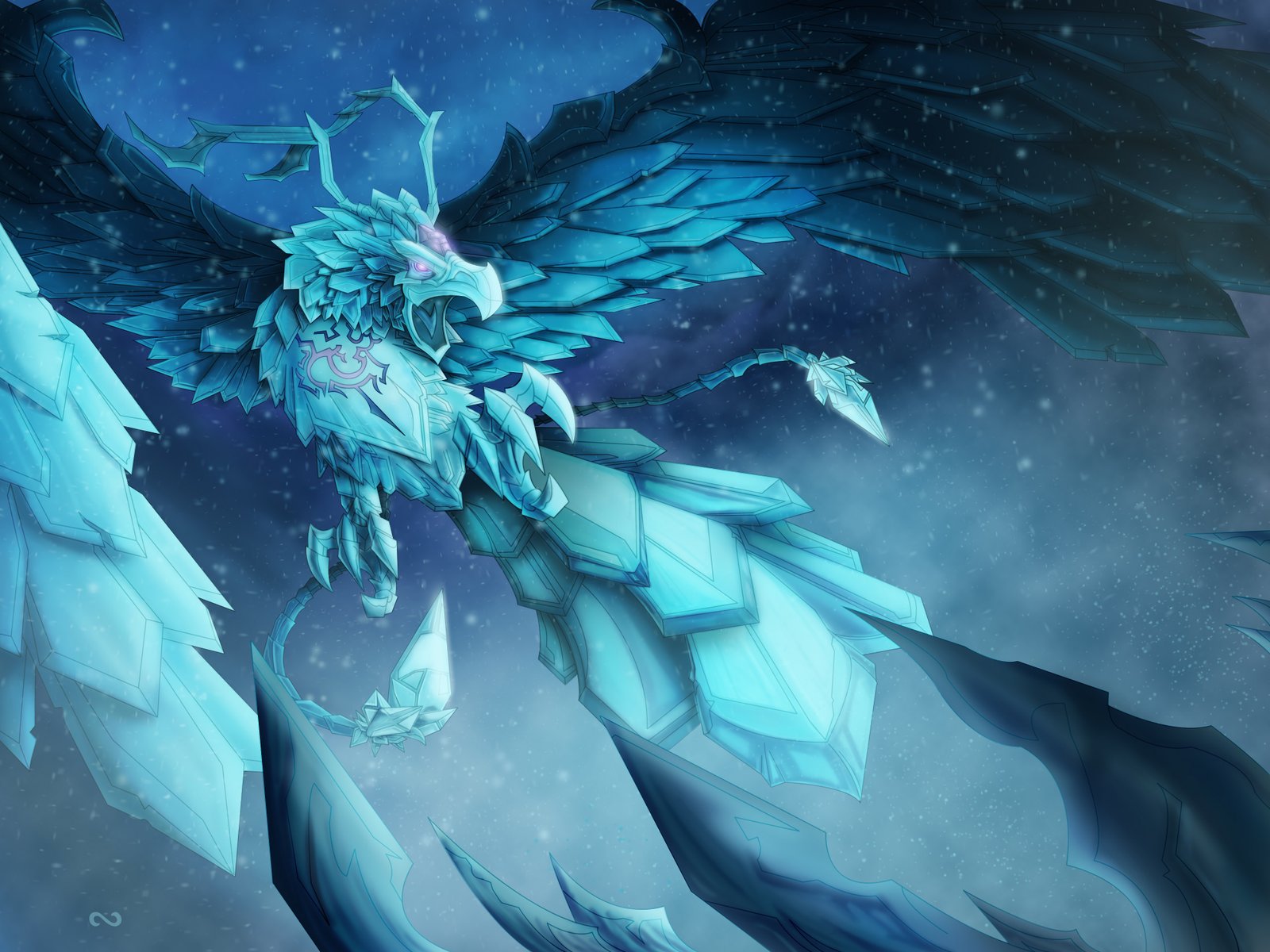 Anivia by lbasse HD Wallpaper Artwork Fan Art League of Legends lol