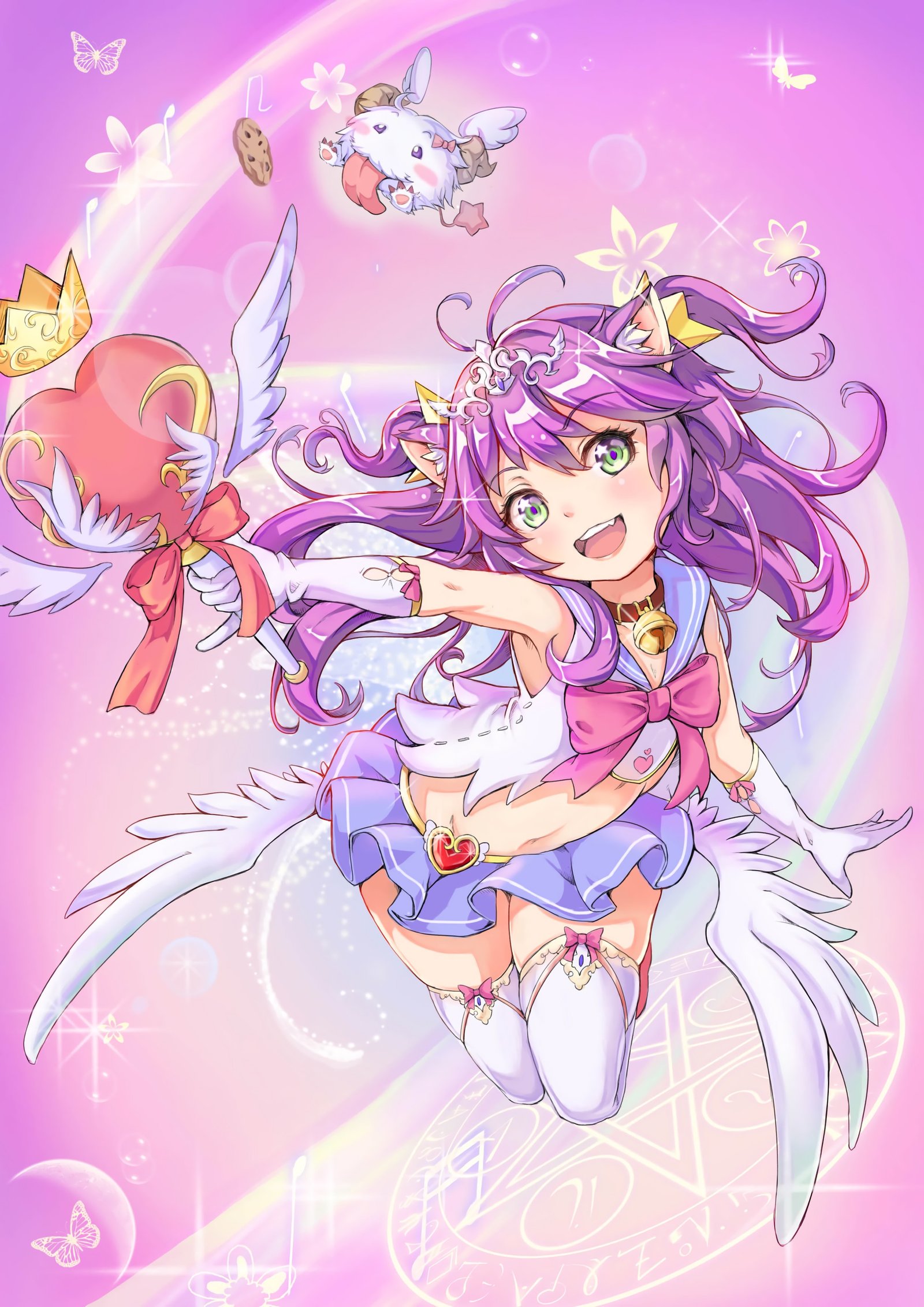 Star Guardian Lulu by CeNanGam (2) HD Wallpaper Background Fan Art Artwork League of Legends lol