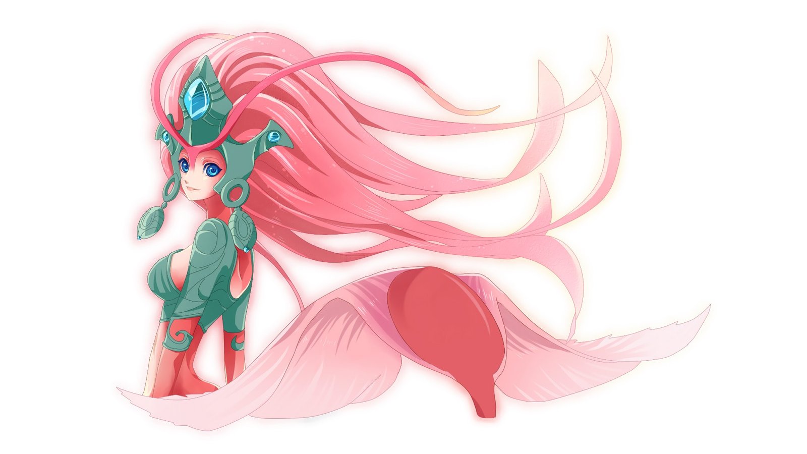 Koi Nami by 柿P HD Wallpaper Fan Artwork League of Legends lol