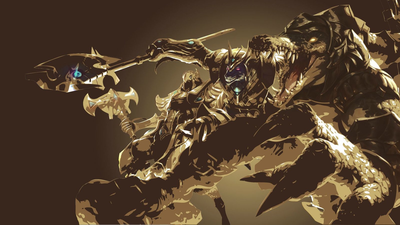 Azir, Nasus & Renekton Minimalistic