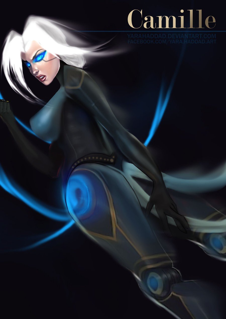 Camille by yarahaddad League of Legends Fan Art Artwork Wallpaper lol