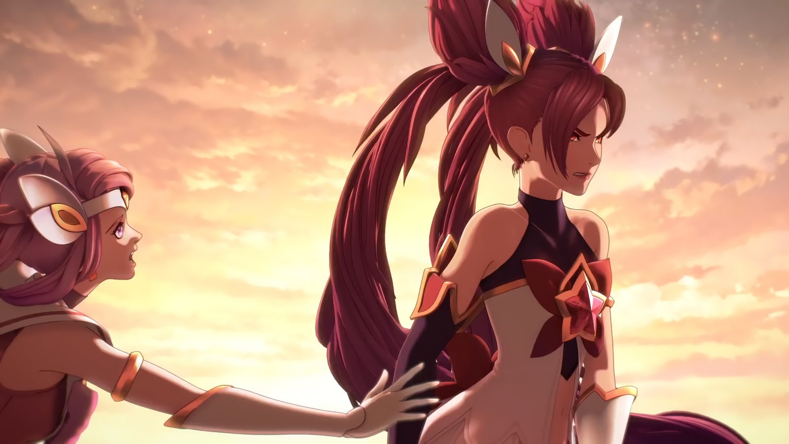 Burning Bright Star Guardian Cinematic Jinx & Lux (1)