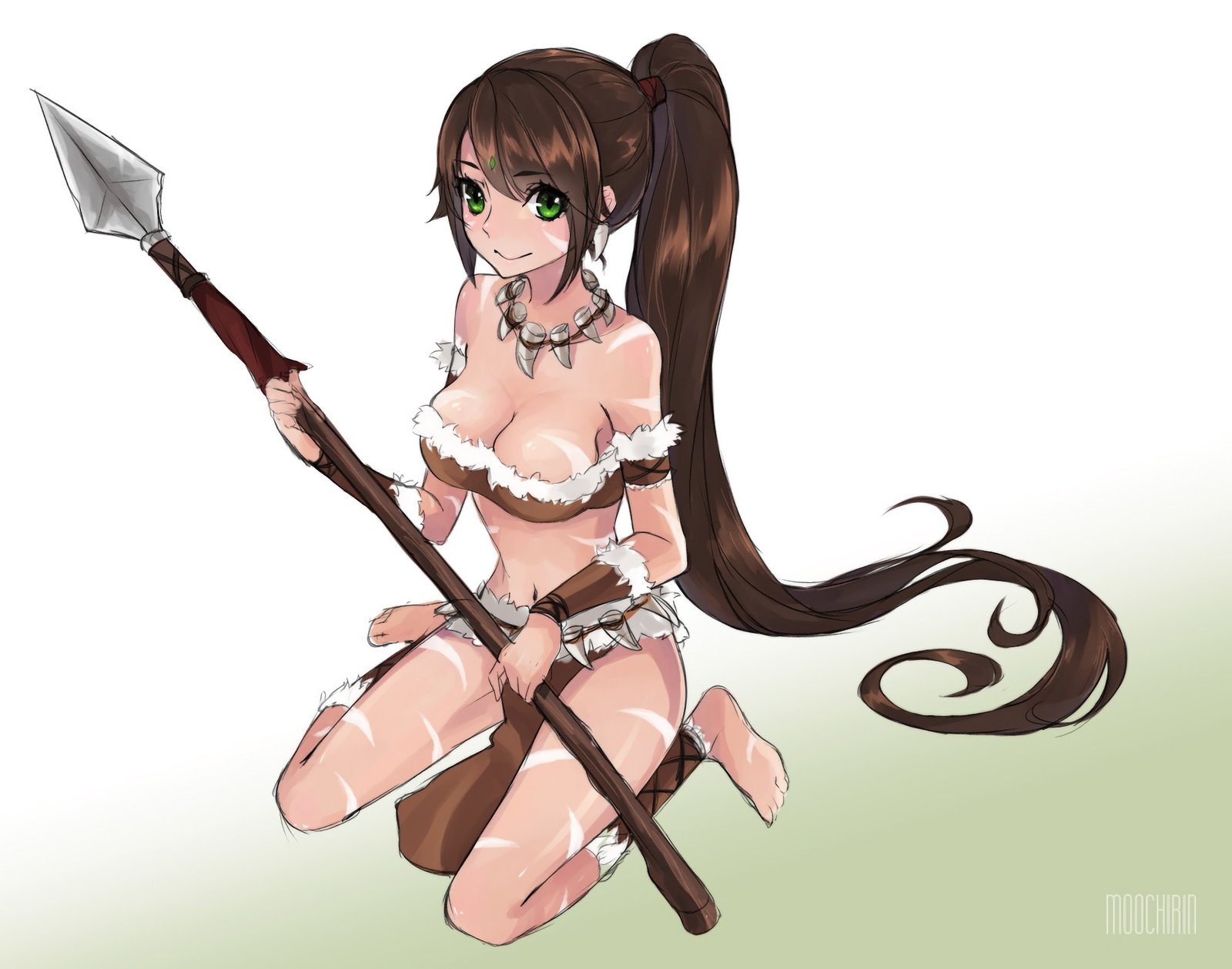Nidalee by Moochirin HD Wallpaper Fan Artwork League of Legends lol