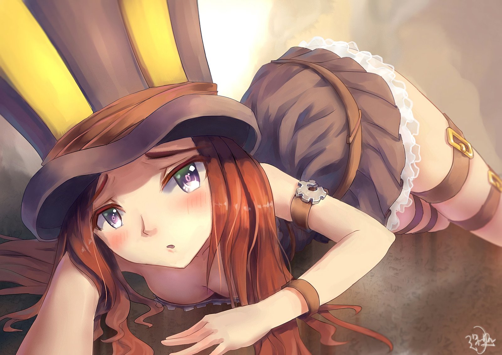 Caitlyn by 大猫 HD Wallpaper Artwork Fan Art League of Legends lol
