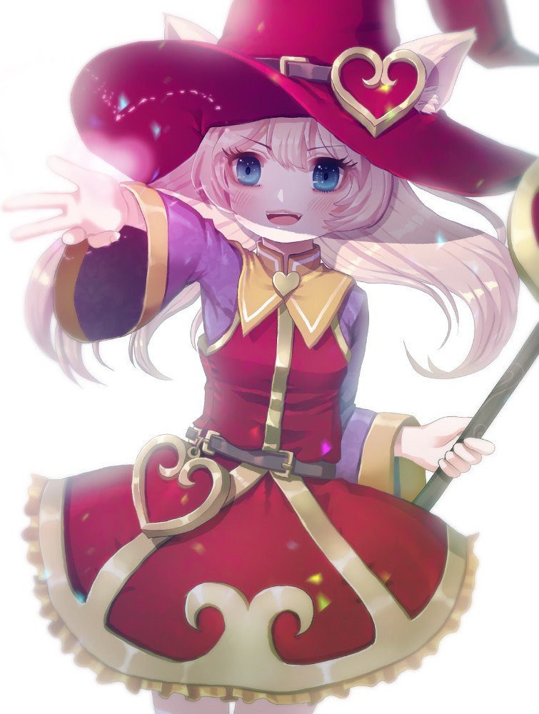 Heartseeker Lulu (Skin Concept) by Dohwa HD Wallpaper Fan Art Artwork League of Legends lol