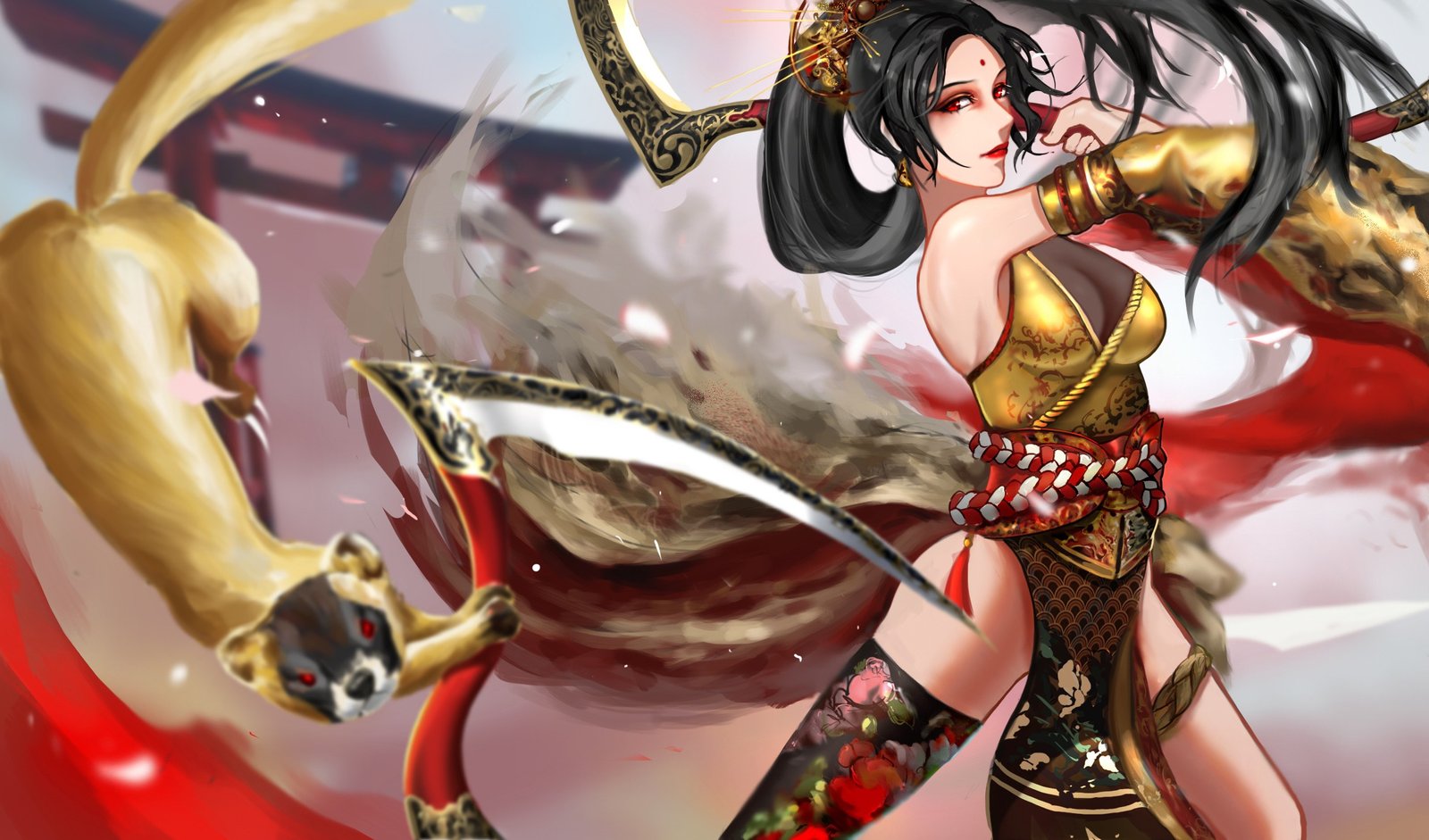 Akali Rework (Concept) by fourier HD Wallpaper Background Fan Art Artwork League of Legends lol