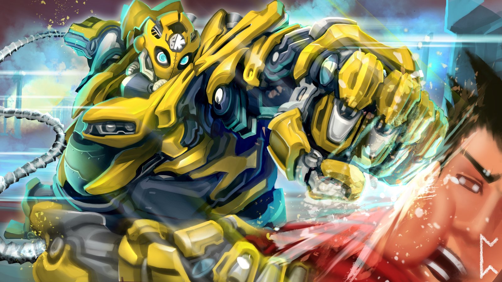 Bumblebee Blitzcrank Skin Concept