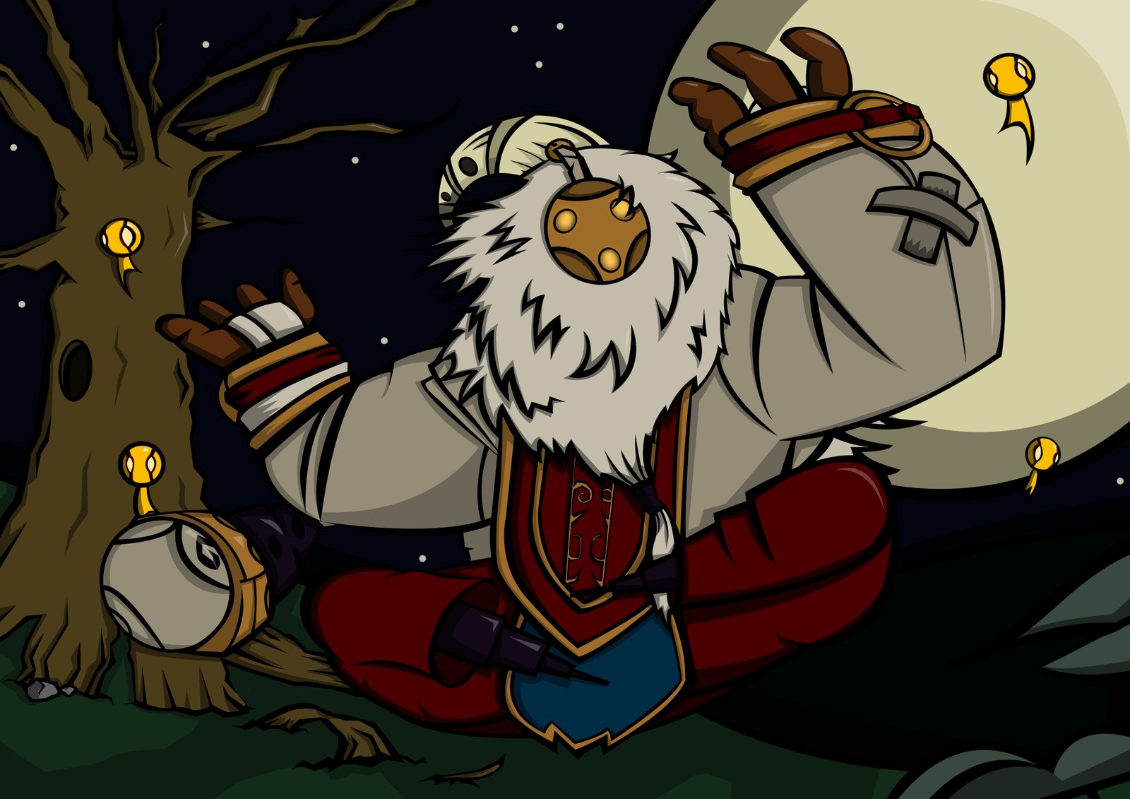 Bard by Raaur HD Wallpaper Artwork Fan Art League of Legends lol