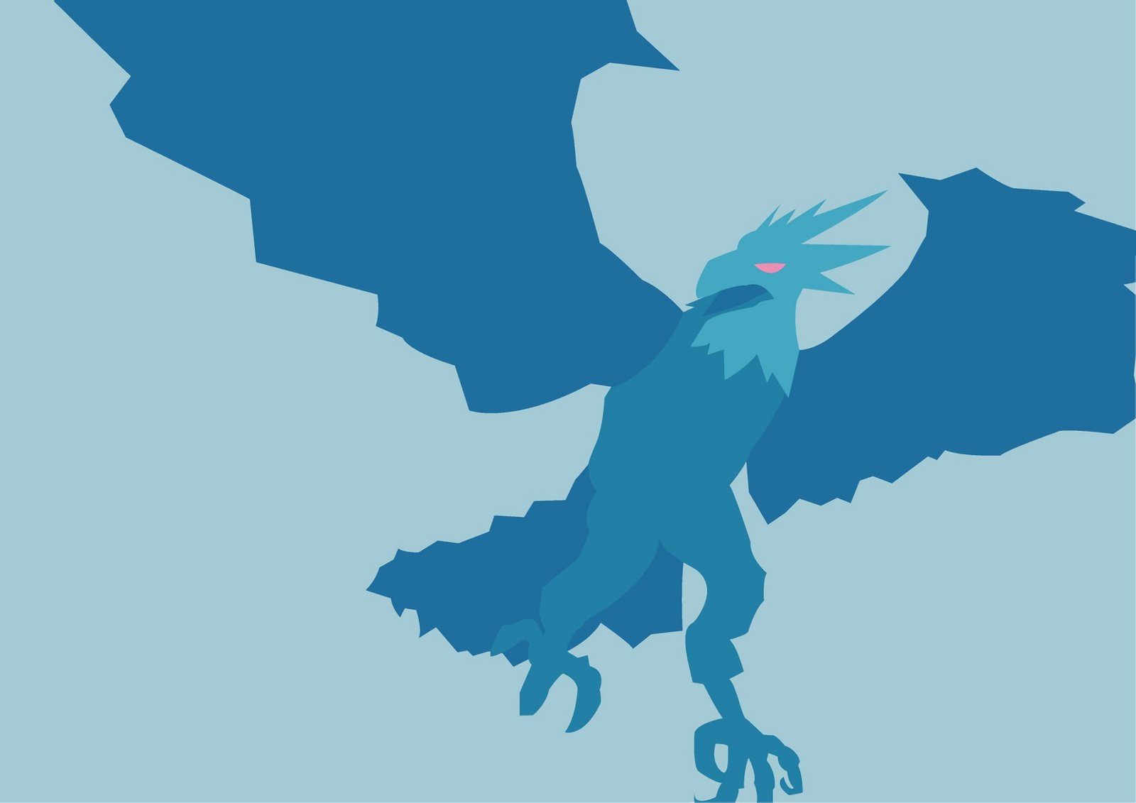 Anivia Minimalistic by Lulugothic HD Wallpaper Artwork Fan Art League of Legends lol