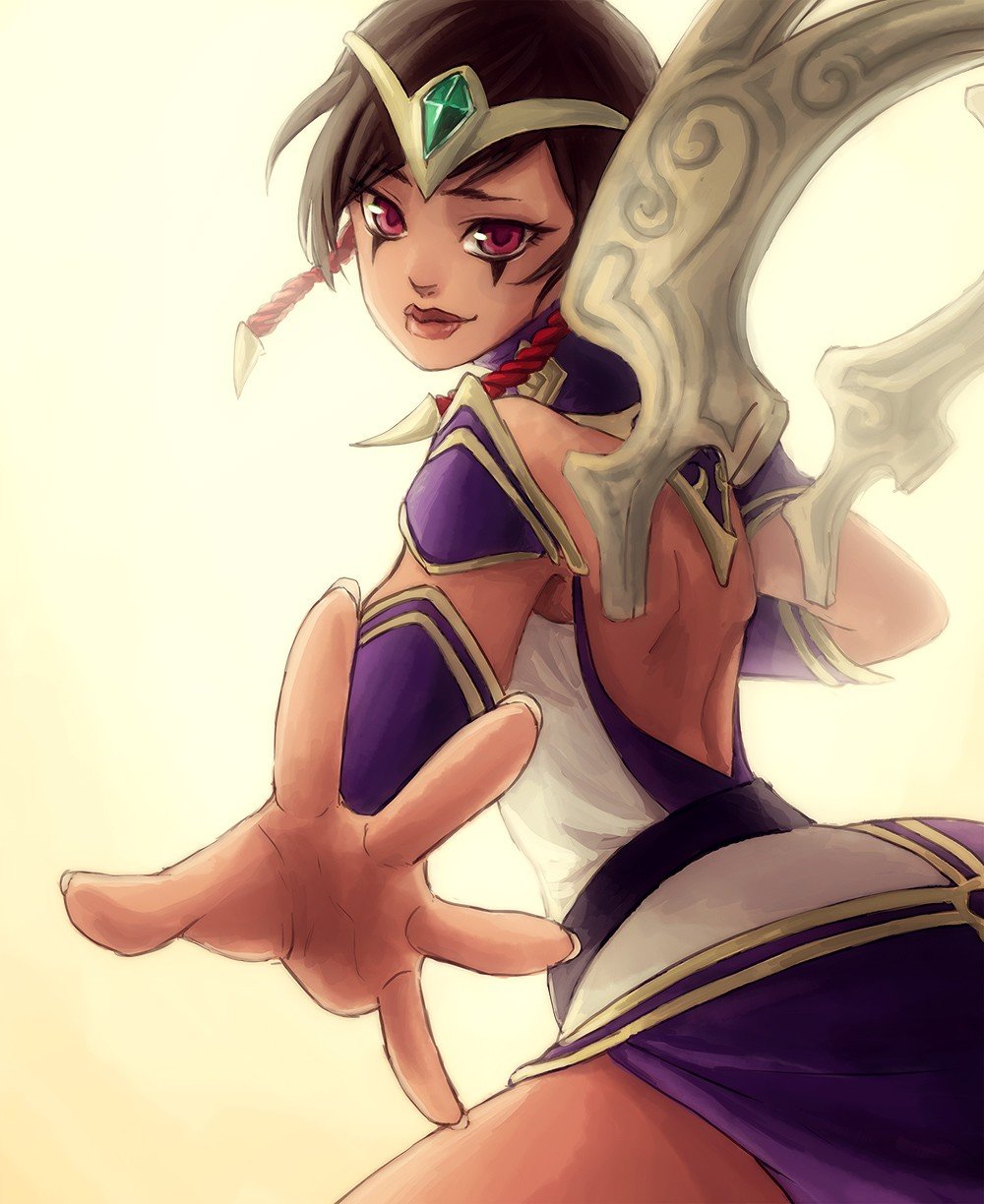 Karma by tinhan HD Wallpaper Fan Art Artwork League of Legends lol