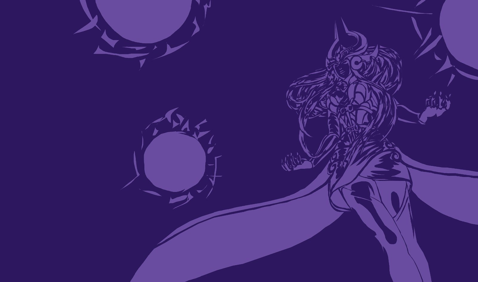 Syndra Minimalistic by Light-linx HD Wallpaper Fan Art Artwork League of Legends lol