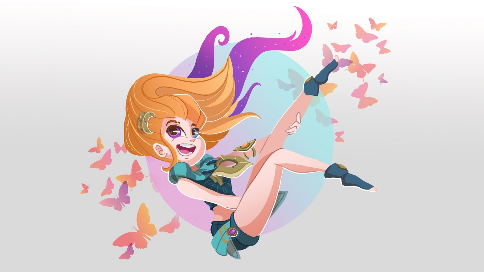 Zoe by fabianodfreitas HD Wallpaper Background Fan Art Artwork League of Legends lol