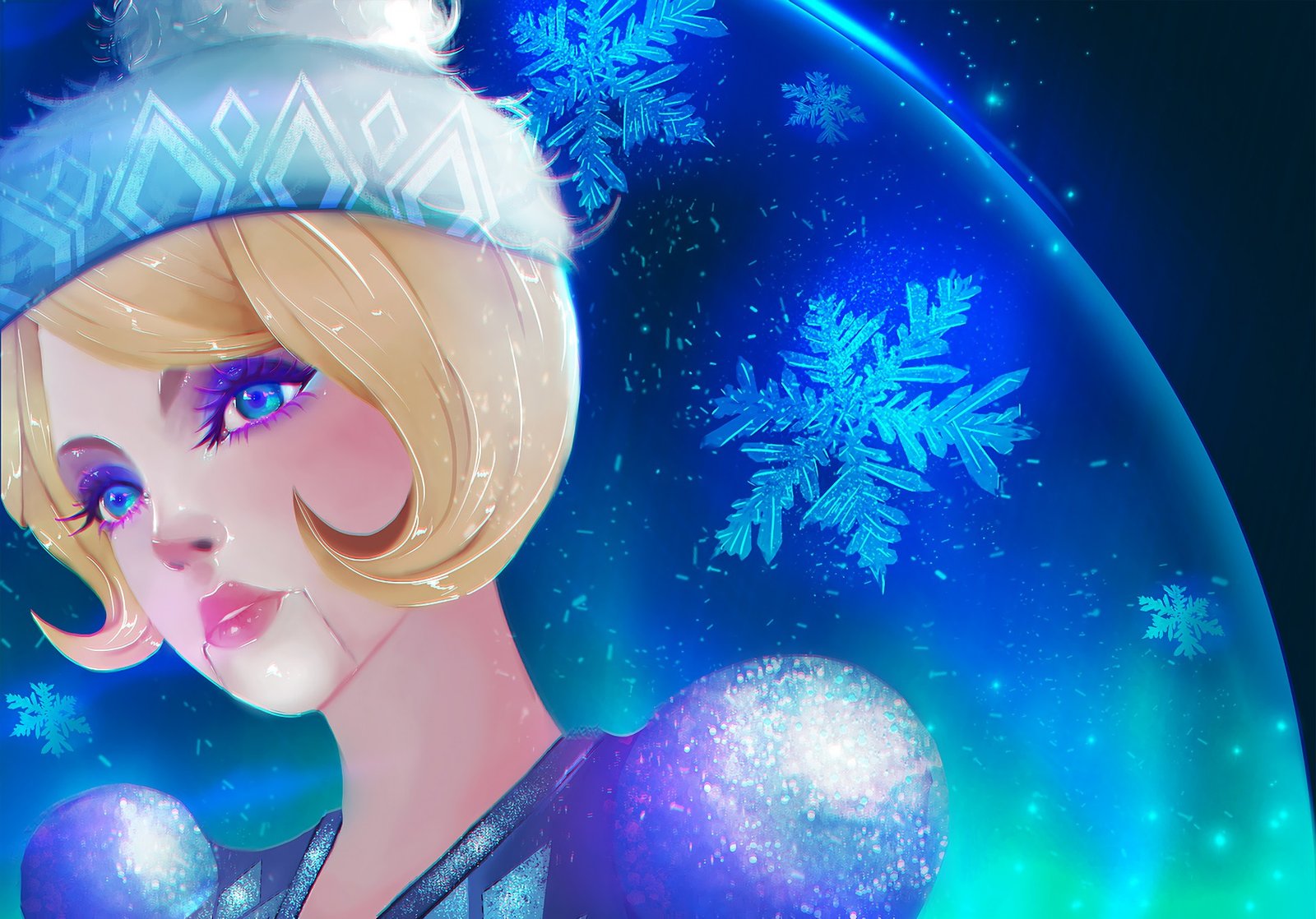Winter Wonder Orianna by Haeaswen HD Wallpaper Fan Artwork League of Legends lol