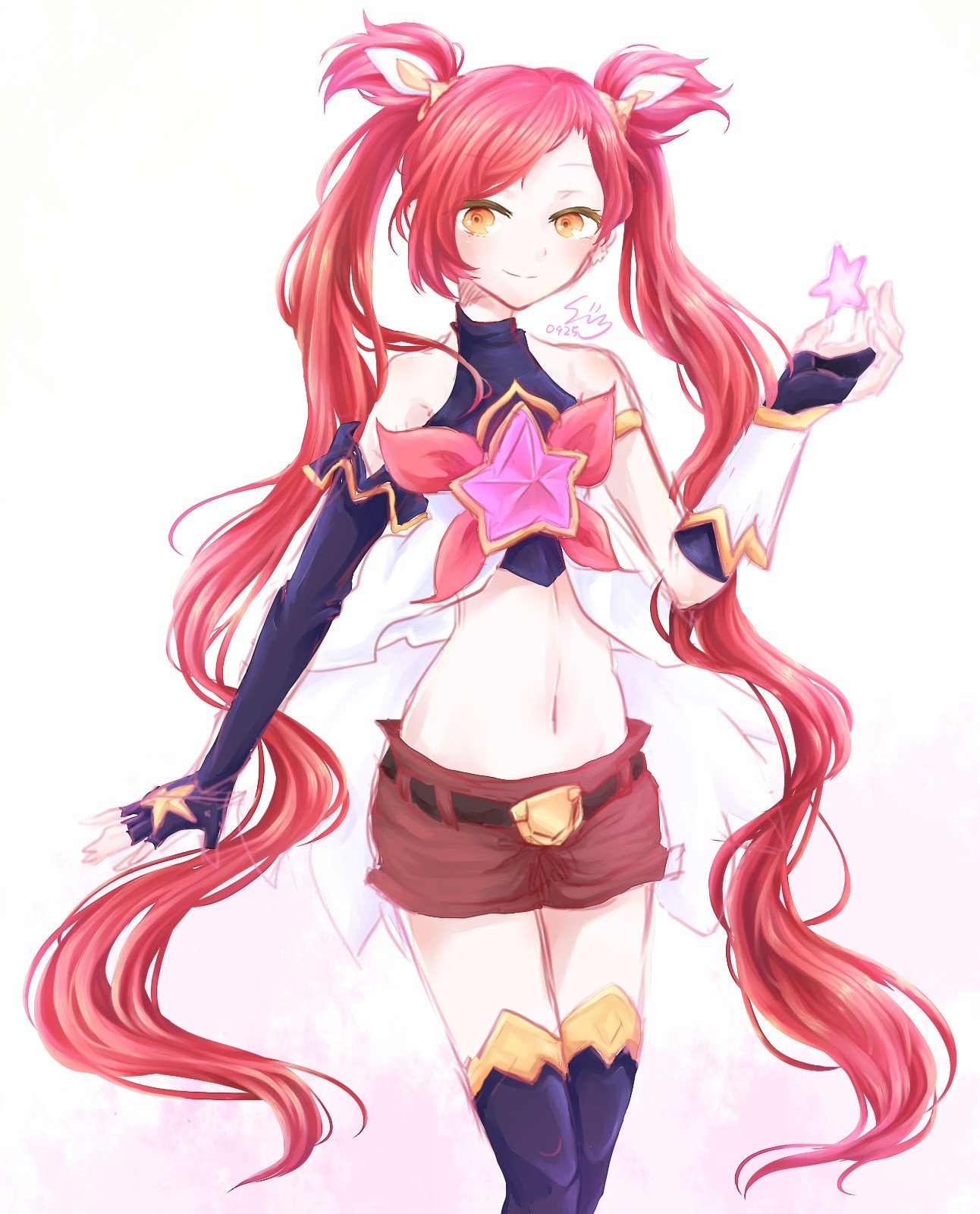 Star Guardian Jinx by 熾雪 (4) HD Wallpaper Fan Art Artwork League of Legends lol (2)