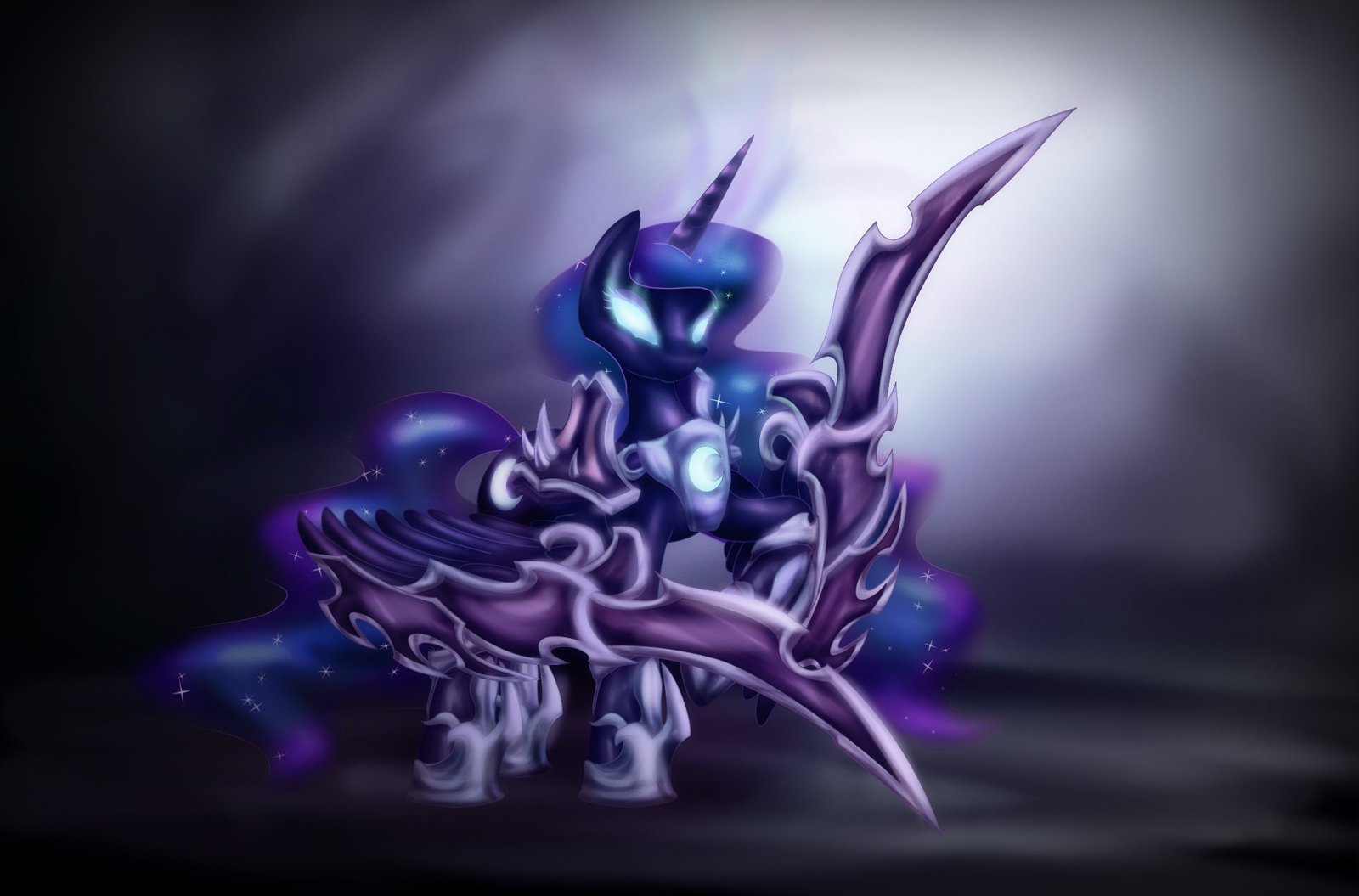 Nocturne Pony by Zedrin HD Wallpaper Fan Artwork League of Legends lol