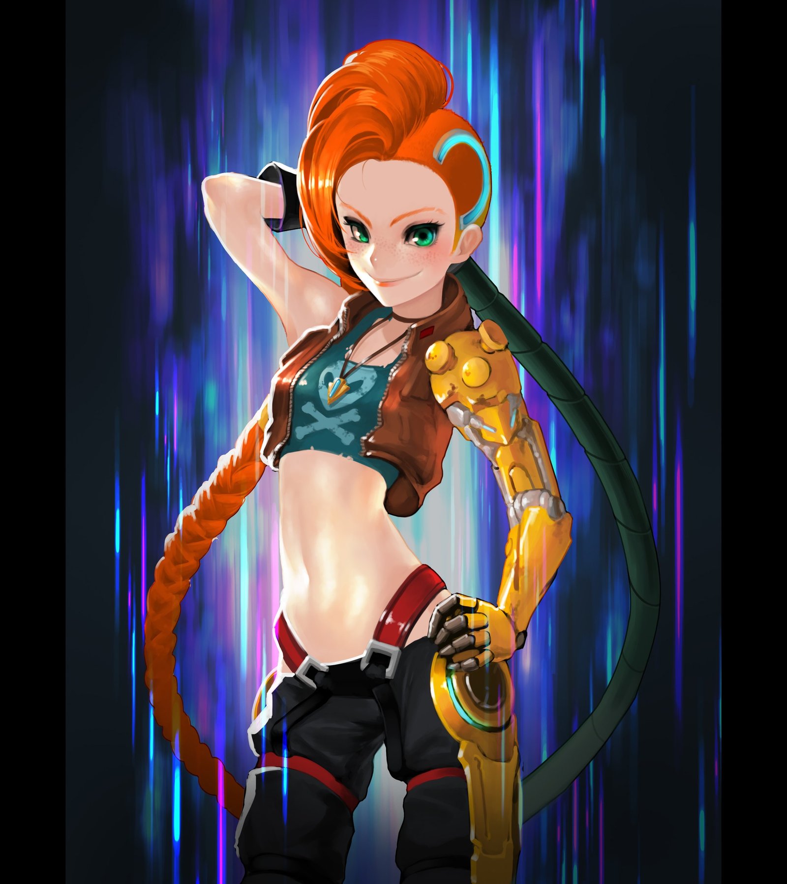 Odyssey Jinx by yudogk HD Wallpaper Background Fan Art Artwork League of Legends lol