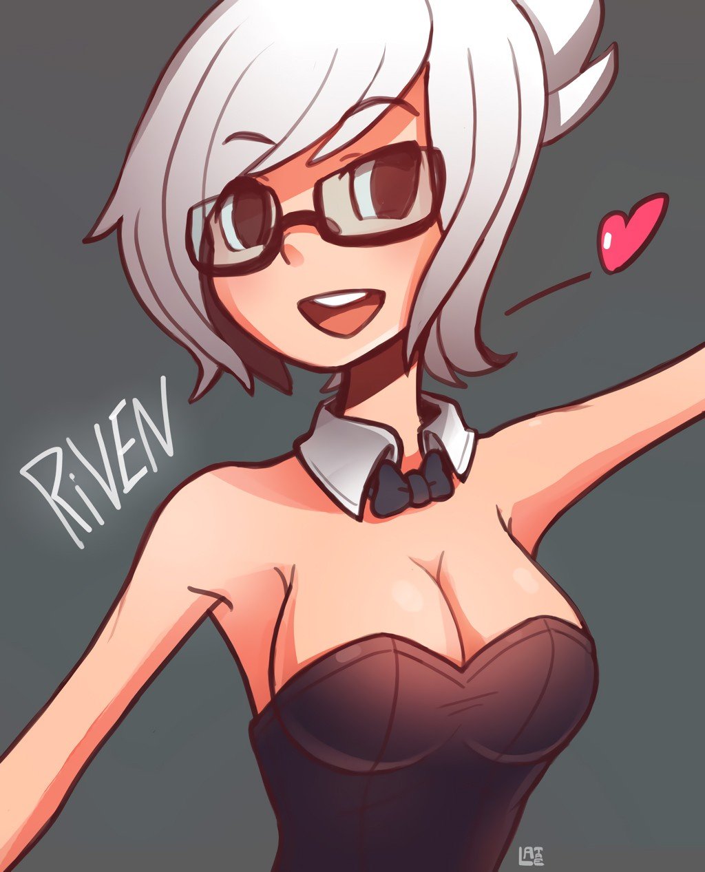 Battle Bunny Riven by LataeDelan HD Wallpaper Fan Art Artwork League of Legends lol