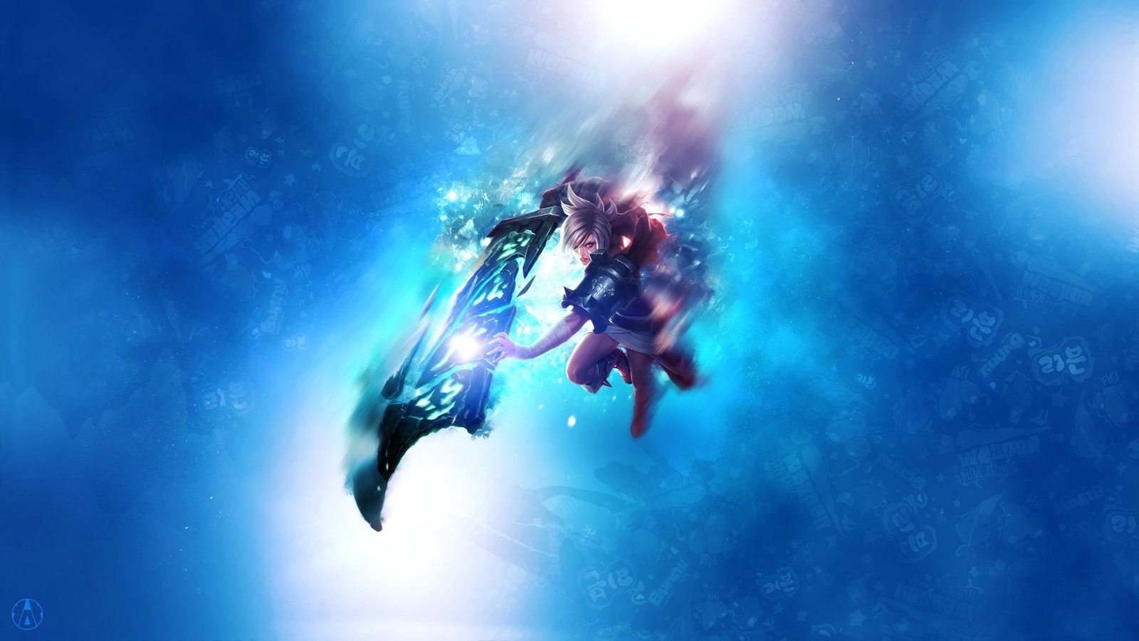 Riven by Aynoe HD Wallpaper Fan Art Artwork League of Legends lol