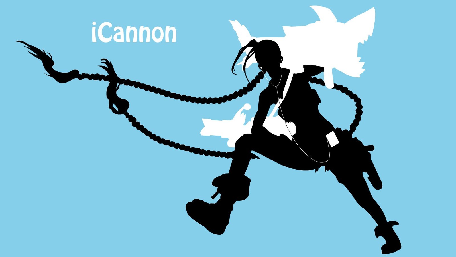 ipod Jinx Minimalistic by Quiet-Lamp HD Wallpaper Fan Art Artwork League of Legends lol