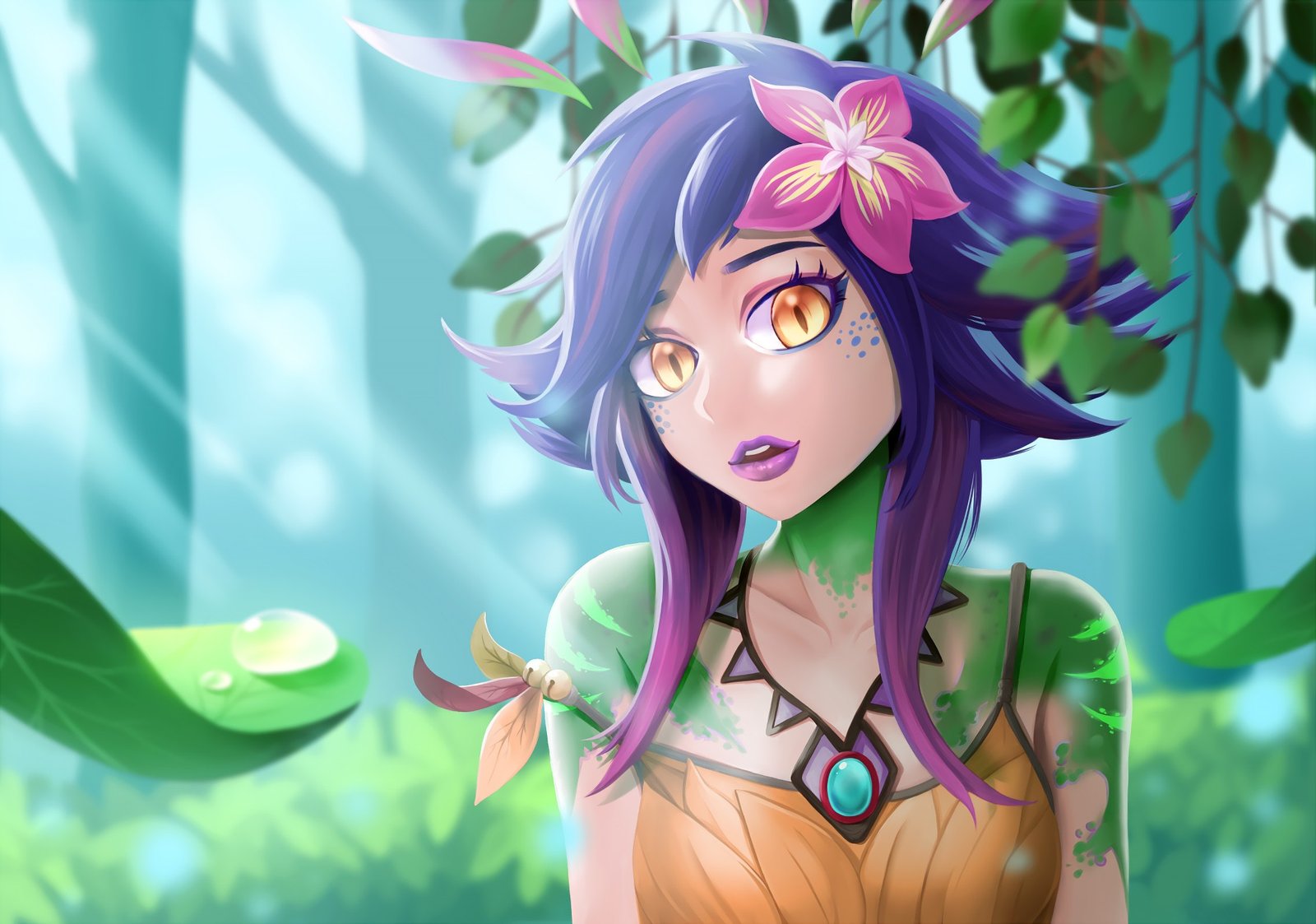 Neeko | Wallpapers & Fan Arts | League Of Legends | LoL Stats