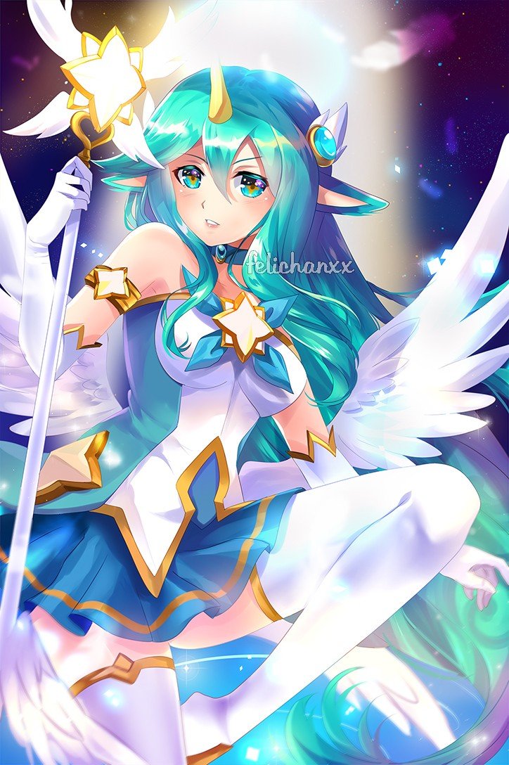 Star Guardian Soraka | Wallpapers & Fan Arts | League Of Legends | LoL ...