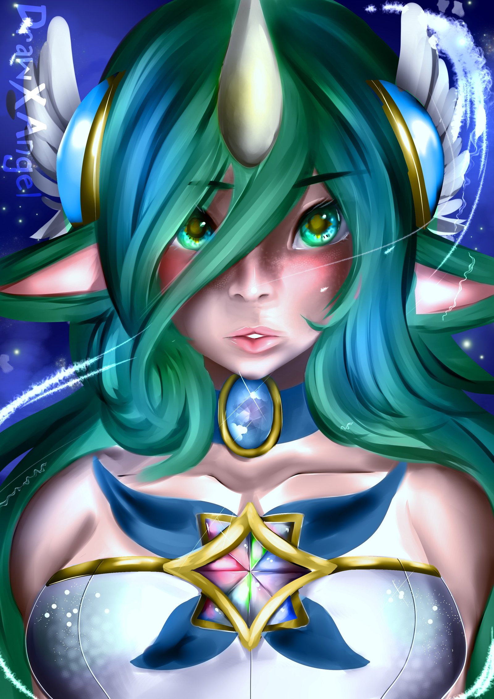 Star Guardian Soraka | Wallpapers & Fan Arts | League Of Legends | LoL ...