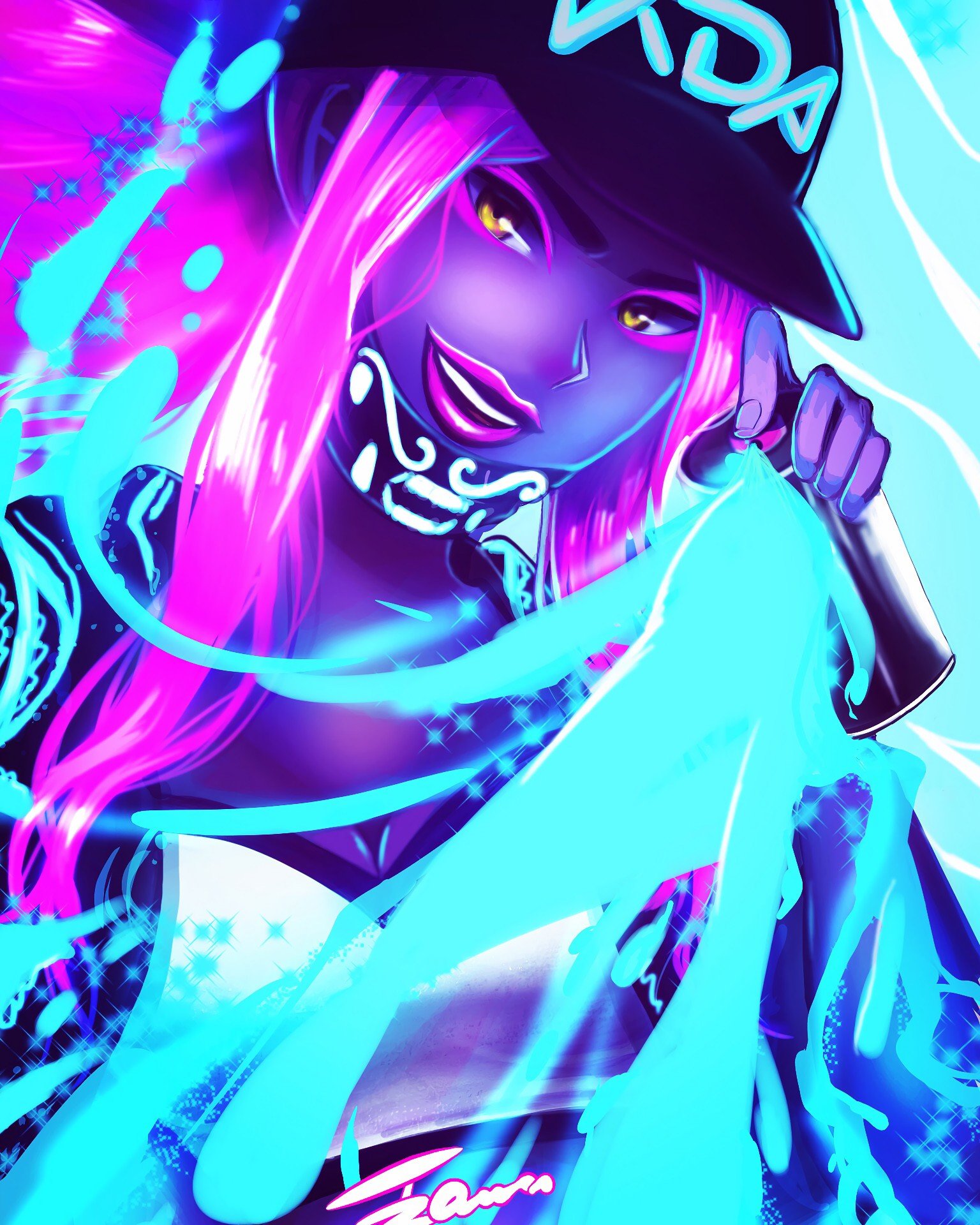 K/DA Akali | Wallpapers & Fan Arts | League Of Legends | LoL Stats