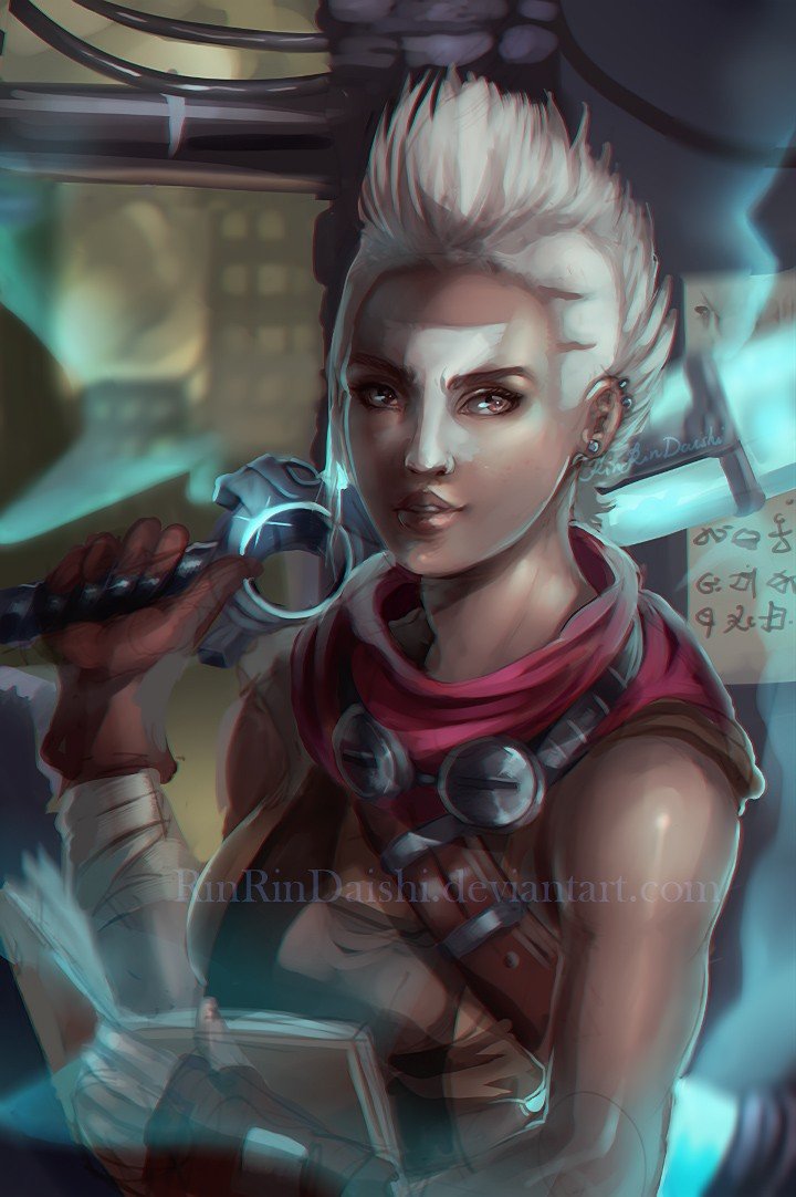 Female Ekko | Wallpapers & Fan Arts | League Of Legends | LoL Stats