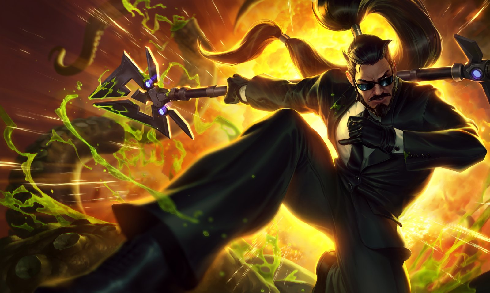 Secret Agent Xin Zhao | Wallpapers & Fan Arts | League Of Legends | LoL ...