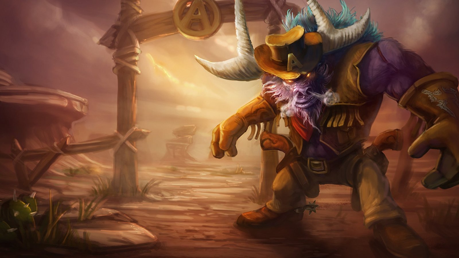 longhorn Alistar hd wallpaper