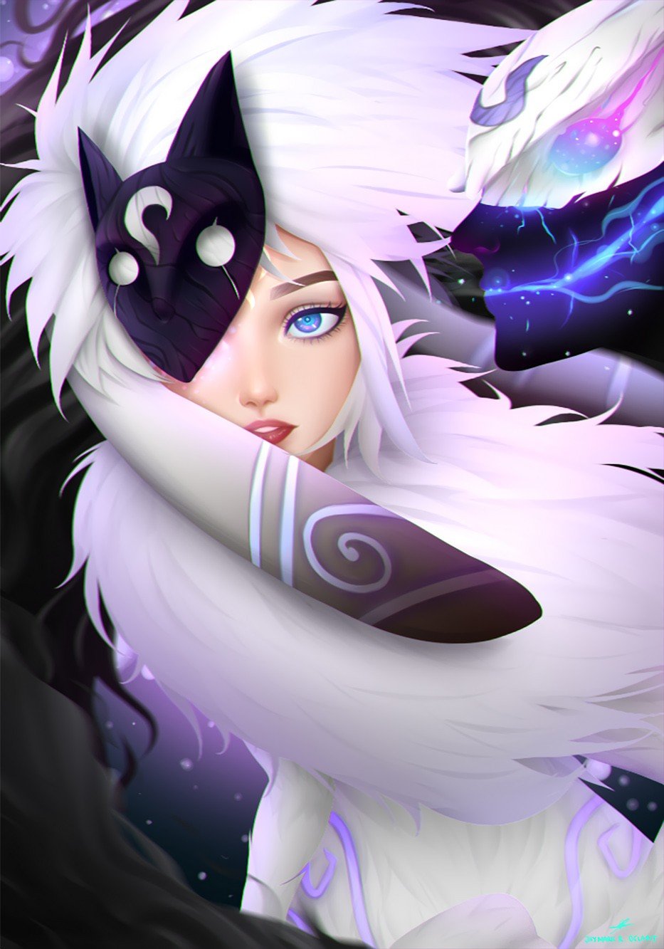 Kindred | Wallpapers & Fan Arts | League Of Legends | LoL Stats