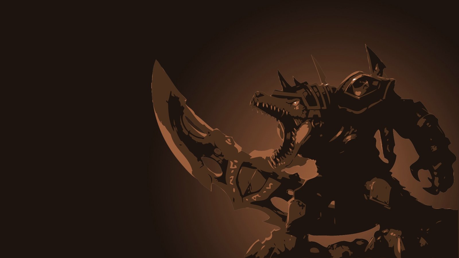 Rune Wars Renekton Minimalistic | Wallpapers & Fan Arts | League Of ...