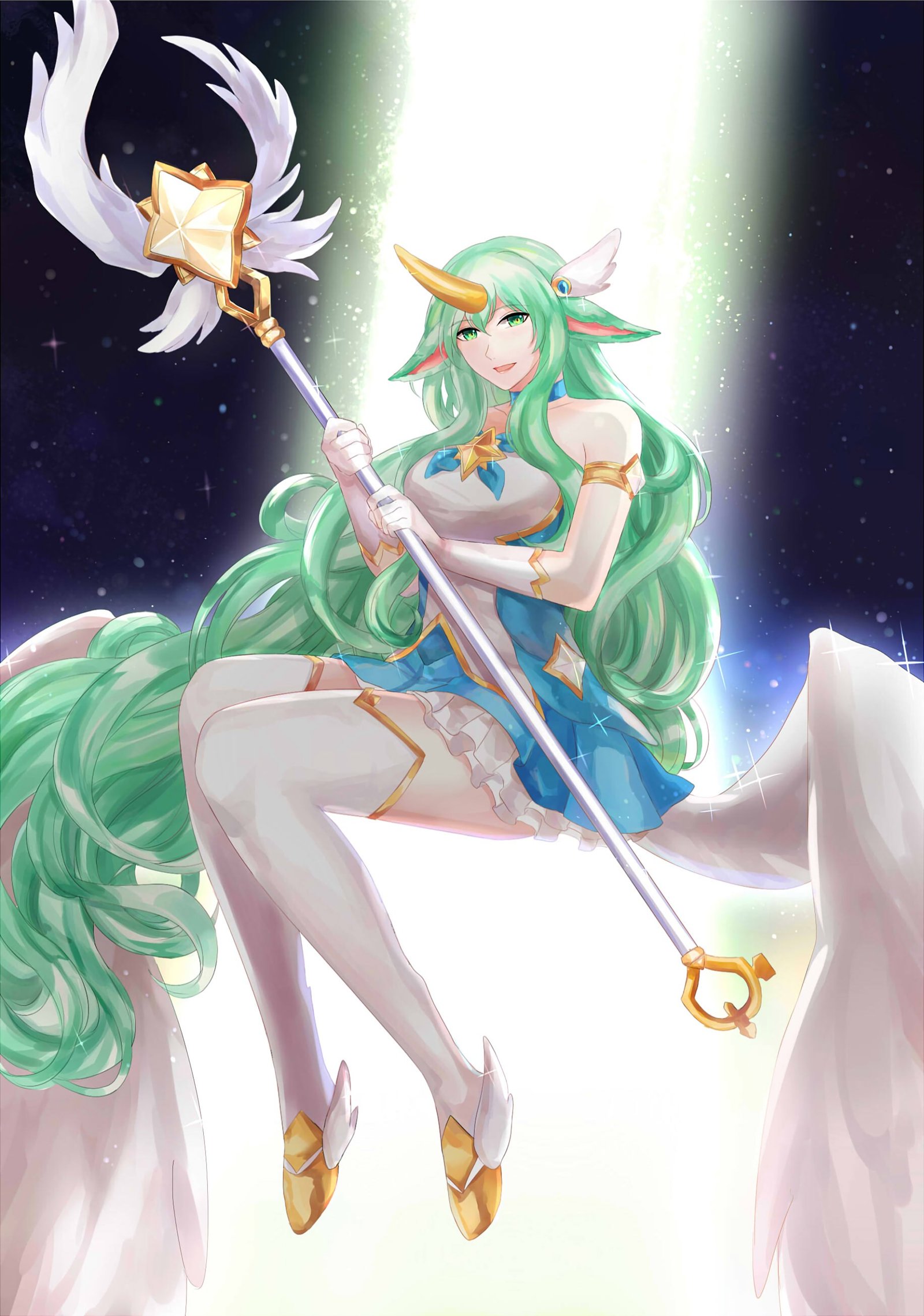 Star Guardian Soraka | Wallpapers & Fan Arts | League Of Legends | LoL ...