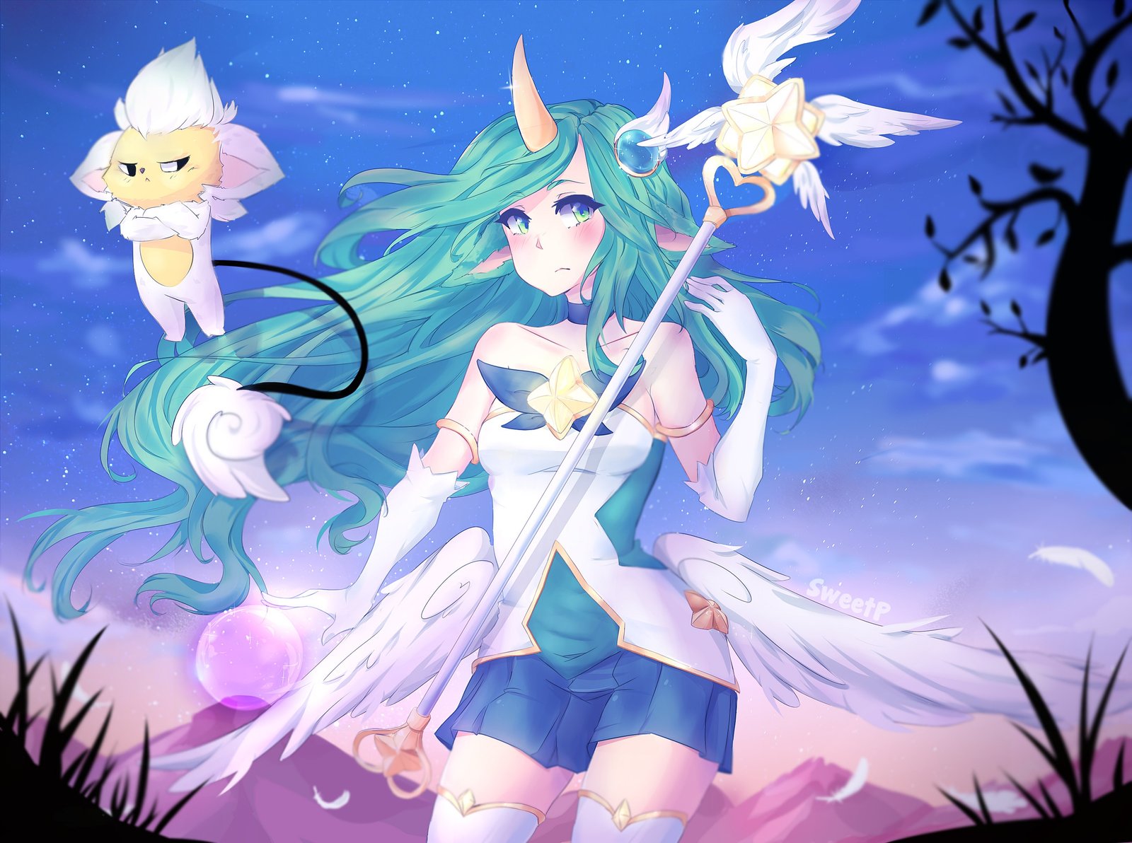 Star Guardian Soraka | Wallpapers & Fan Arts | League Of Legends | LoL ...